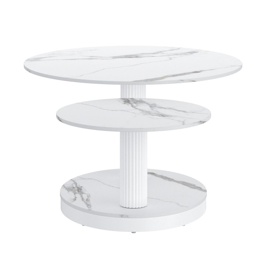 Elara White Coffee Table 301-198WT - Image 5
