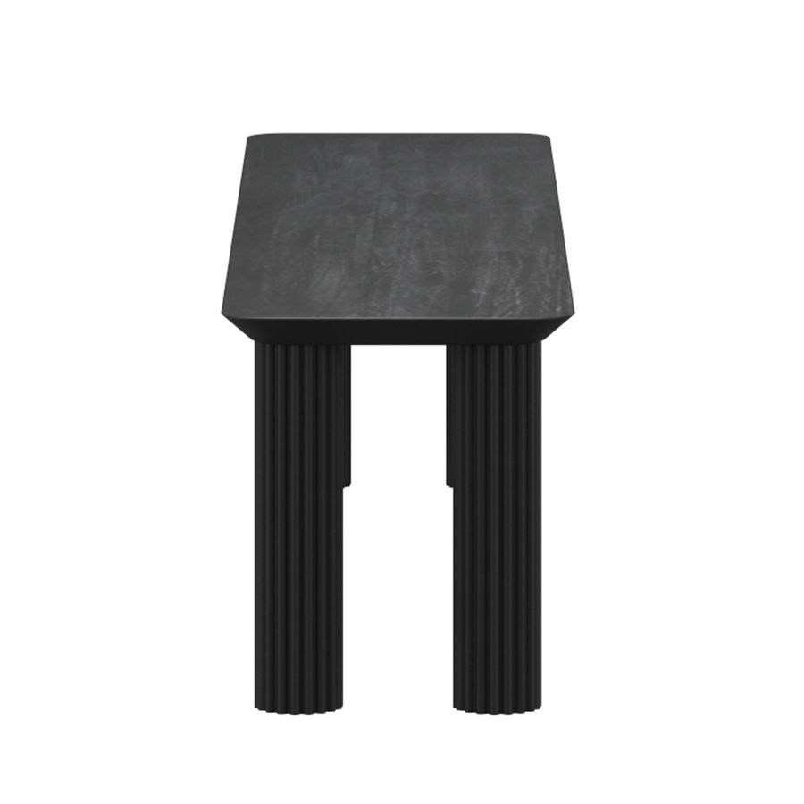 Sangra 71 Inch Bench in Black - Image 4