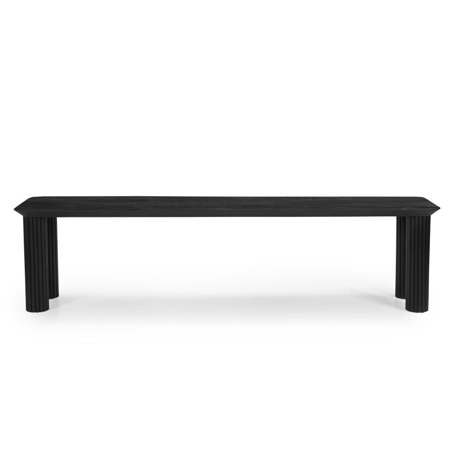 Sangra 71 Inch Bench in Black - Image 5