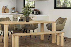 Alternative view of Sangra 71 Inch Bench in Natural