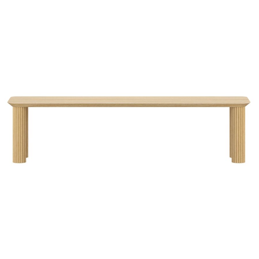 Sangra 71 Inch Bench in Natural - Image 5