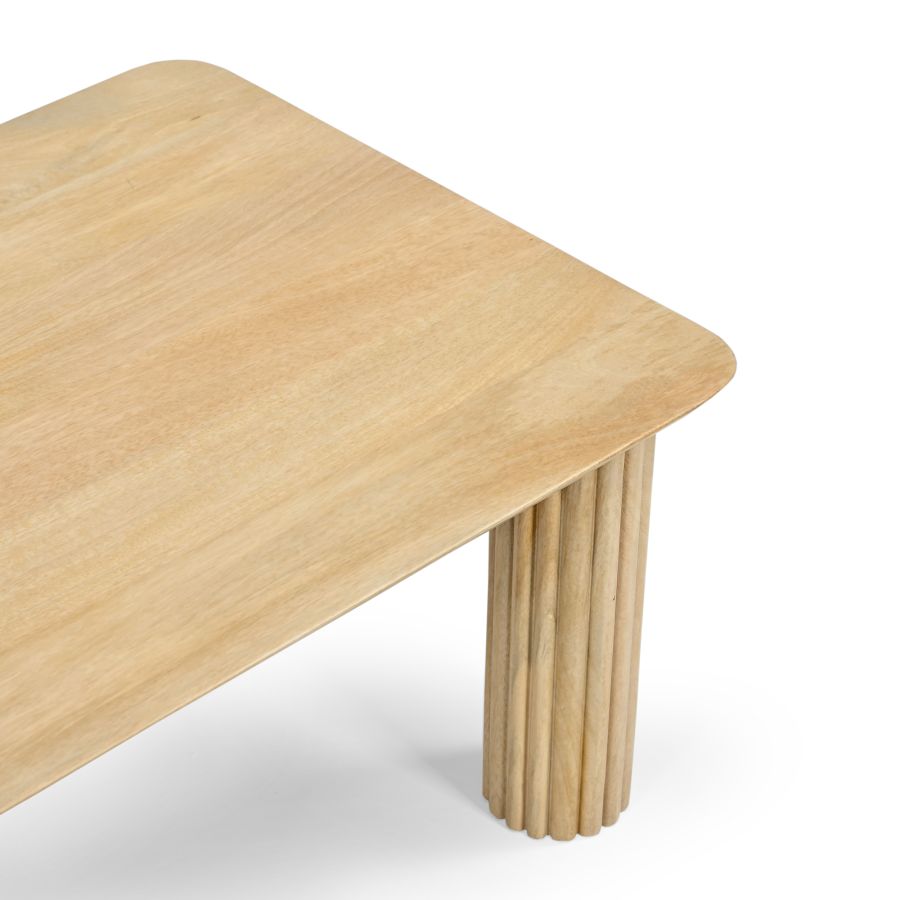 Sangra 71 Inch Bench in Natural - Image 6