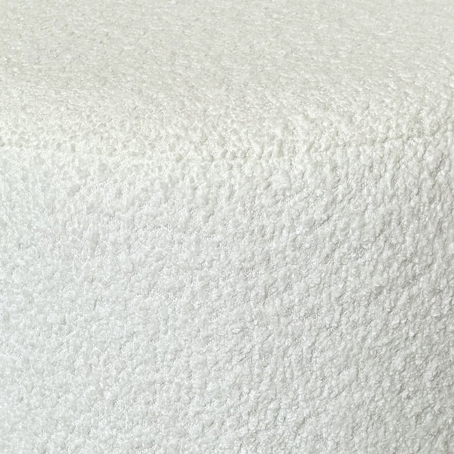 Kiraz Ivory & Black Round Ottoman - Image 7