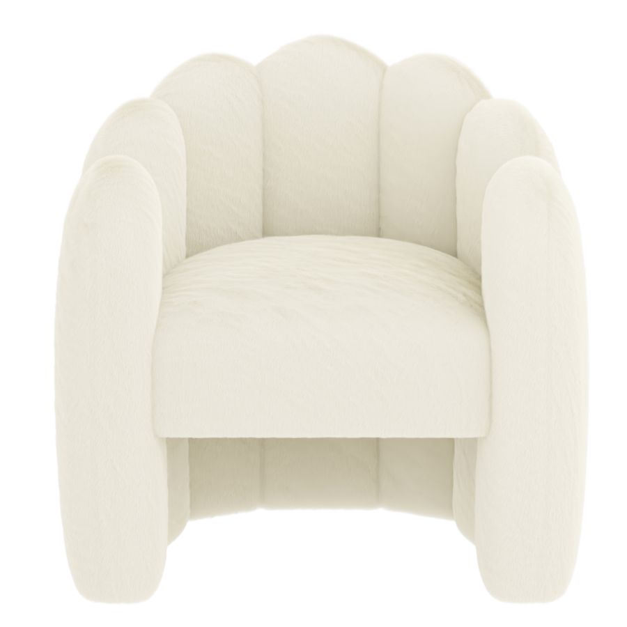 Pandora Ivory Accent Chair - Image 6