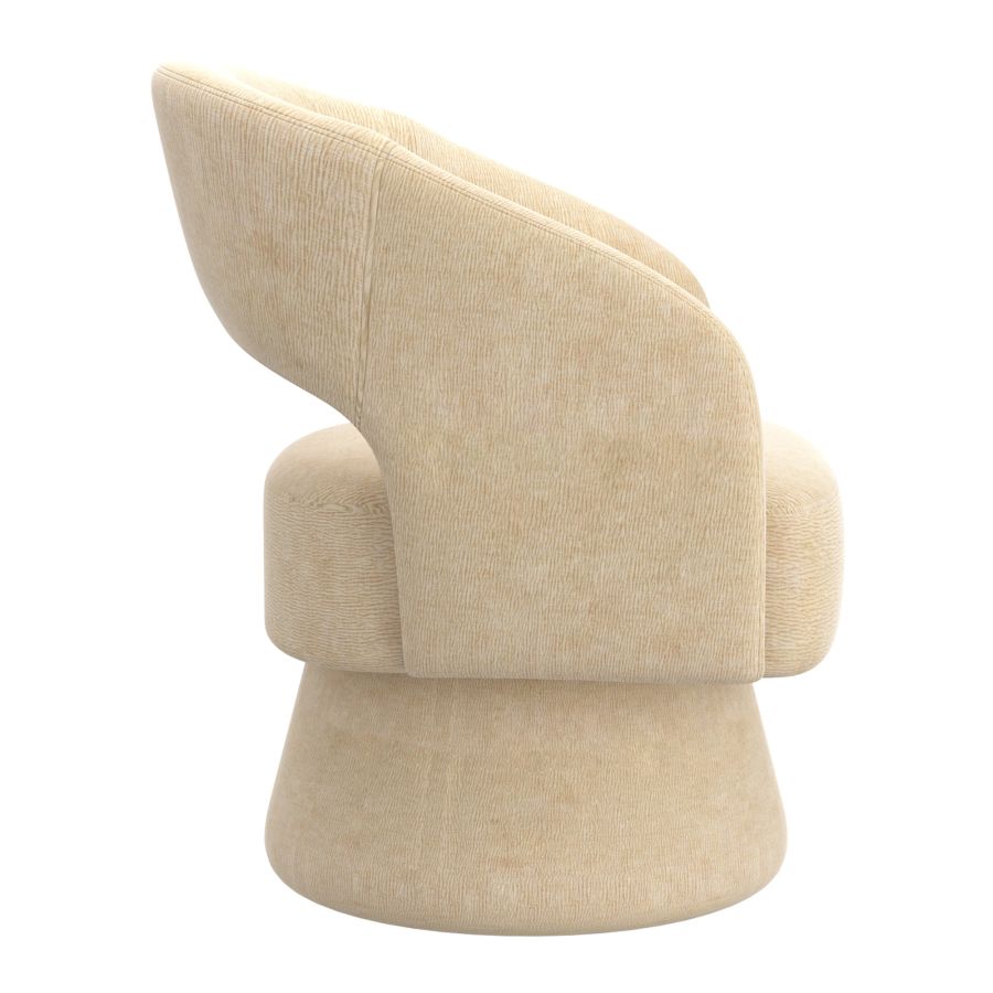 Santo Accent Chair in Beige - Image 4