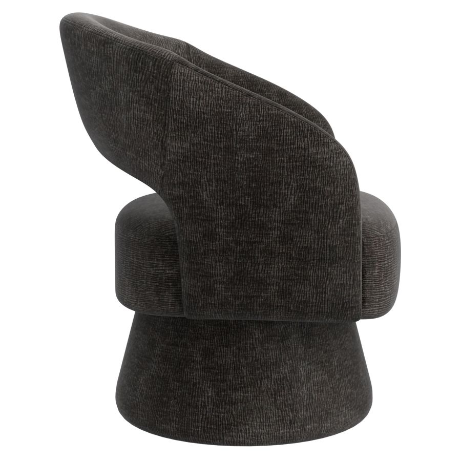 Santo Accent Chair in Charcoal - Image 4