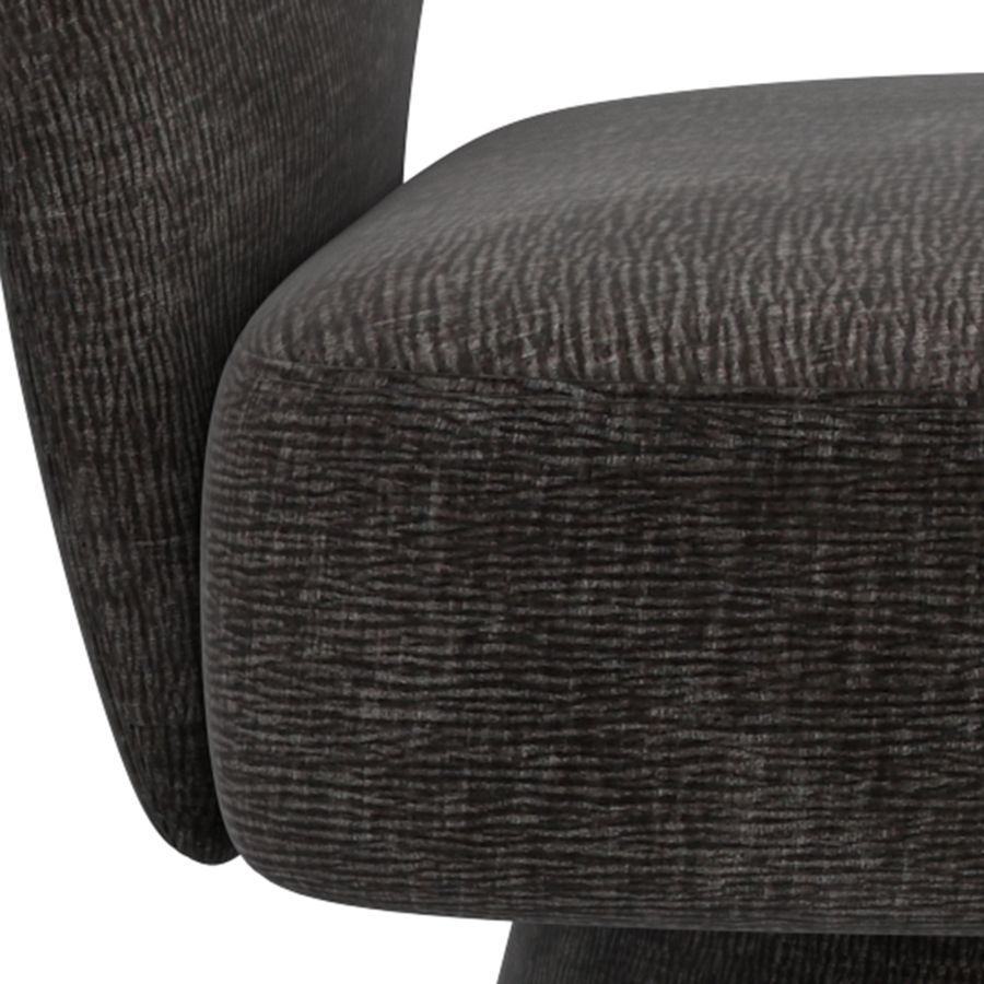 Santo Accent Chair in Charcoal - Image 6