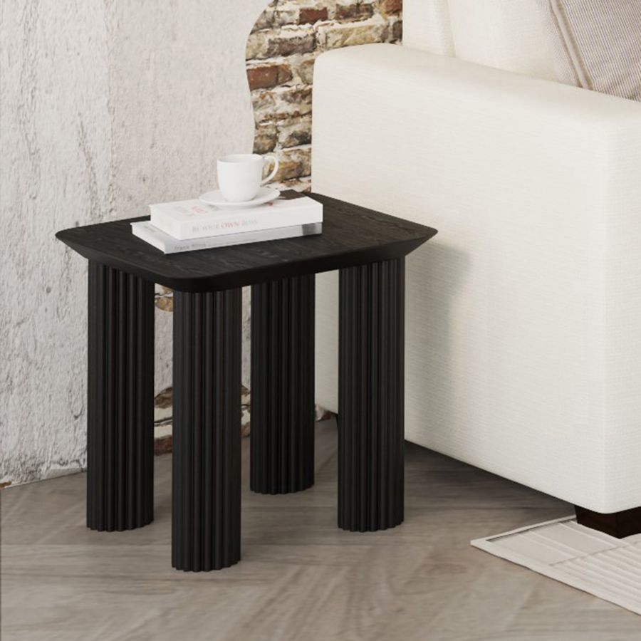 Sangra Accent Table in Black - Image 2