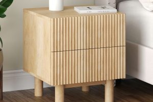 Alternative view of Sangra 2 Drawer Accent Table in Natural