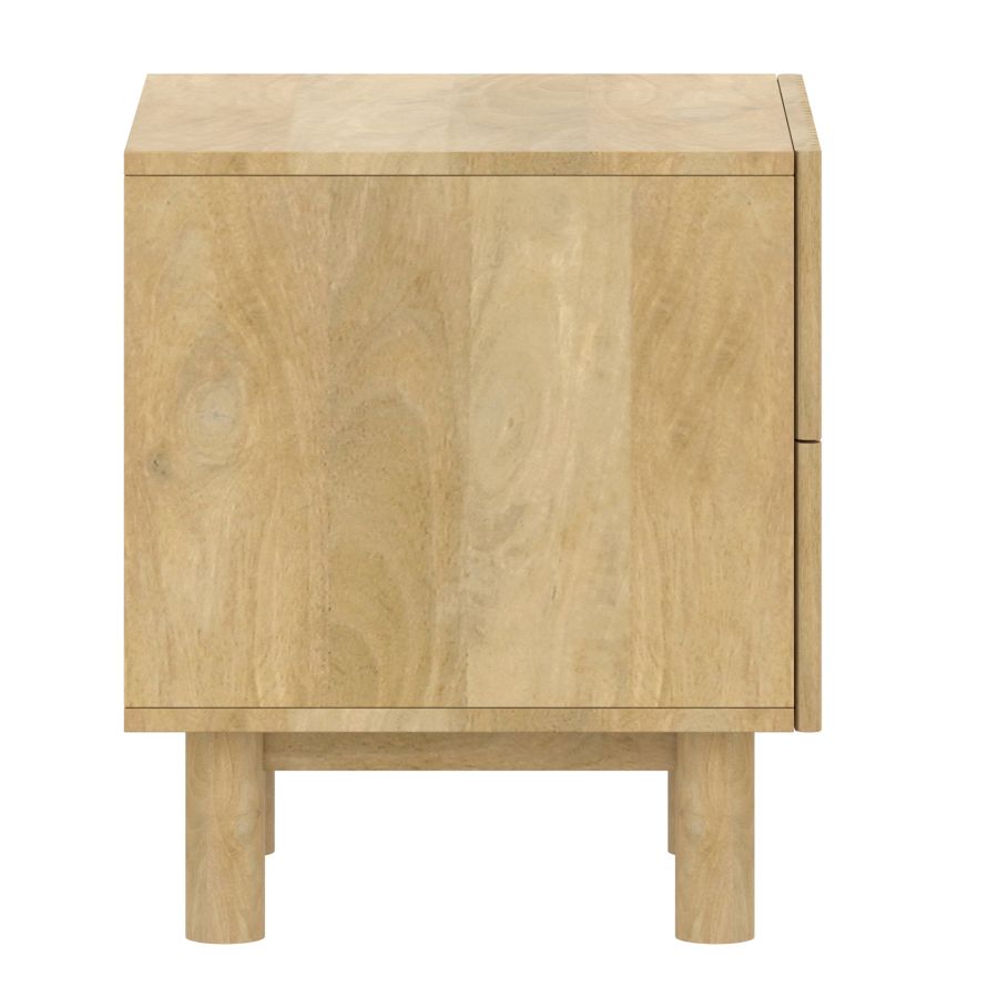 Sangra 2 Drawer Accent Table in Natural - Image 5
