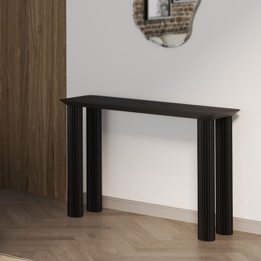 Sangra Console Table in Black - Image 2