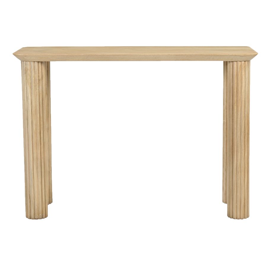 Sangra Console Table in Natural - Image 5