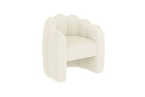 Pandora Ivory Accent Chair