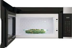 Alternative view of Frigidaire Over-The-Range Microwave - 1.8 Cu. Ft. - Stainless Steel