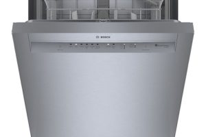 Alternative view of Bosch 24" 50dB Built-In Dishwasher Stainless Steel
