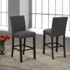 29'' Bar Stool - Grey ( set of 2 )