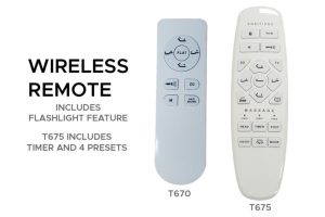 Alternative view of T670 Adjustable Base