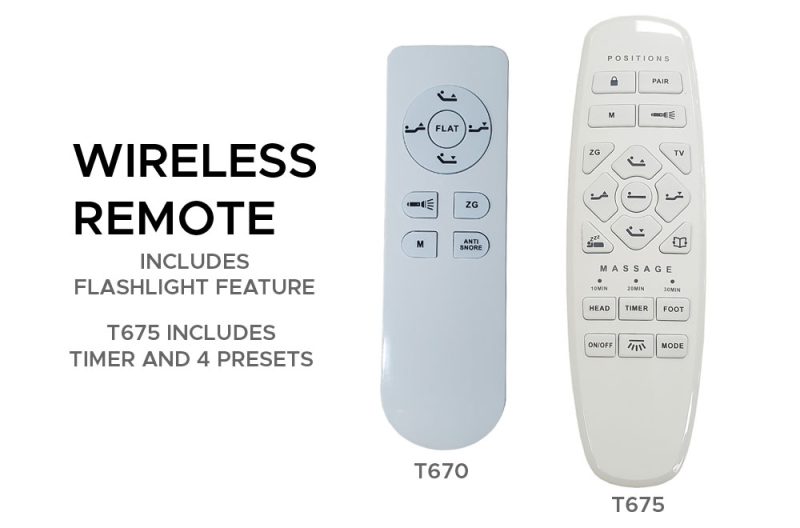 T670 Adjustable Base - Image 2