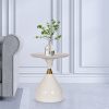 ACCENT TABLE - WHITE