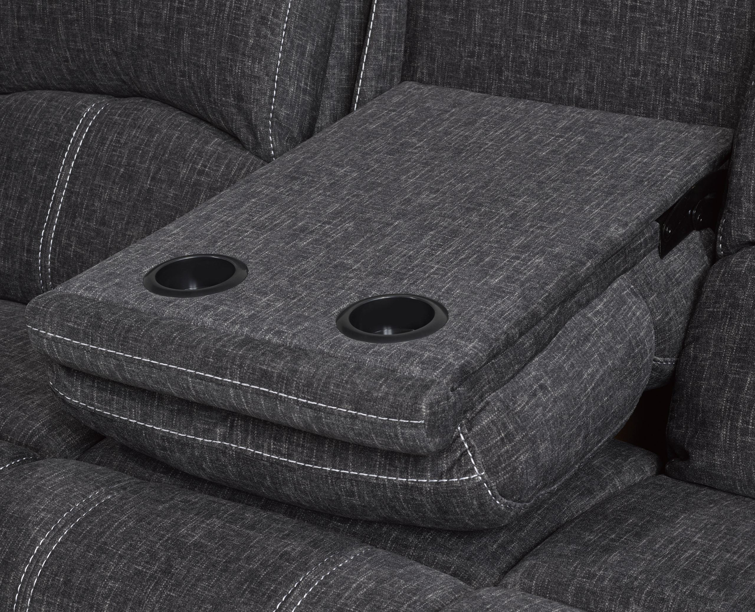 Charcoal Grey Recliner Sofa Set