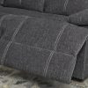 Charcoal Grey Recliner Sofa Set