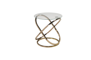 ACCENT TABLE - ROSE GOLD