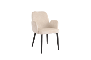 DINING CHAIR SET OF 2 BEIGE