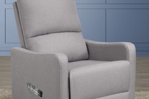 Alternative view of RECLINER LIFT CHAIR, LIGHT GREY
