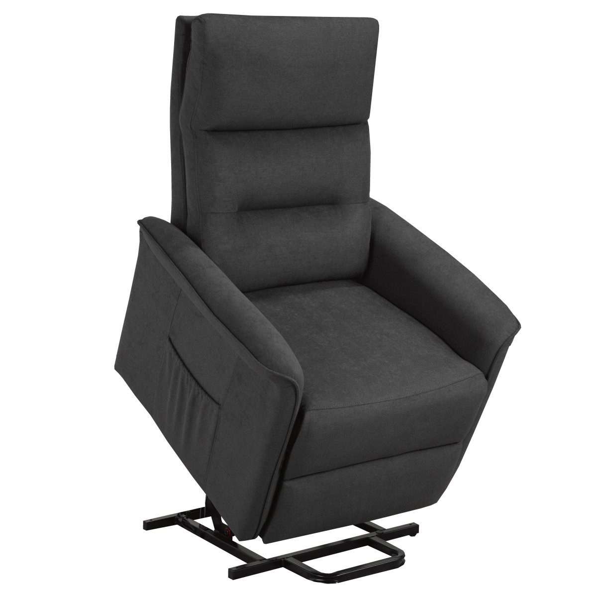 RECLINER LIFT CHAIR, DARK GREY - Image 4