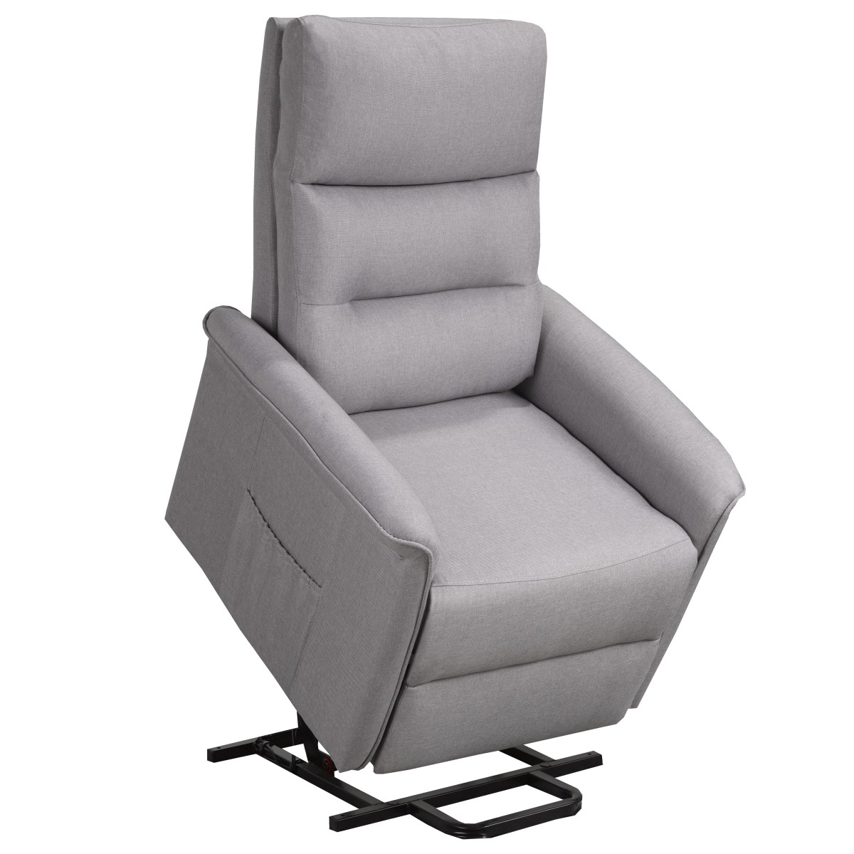 RECLINER LIFT CHAIR, LIGHT GREY - Image 4