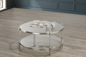Alternative view of COFFEE TABLE - SILVER