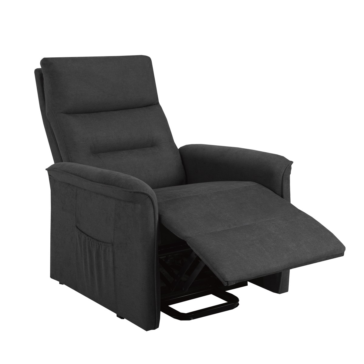 RECLINER LIFT CHAIR, DARK GREY - Image 6