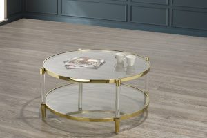 Alternative view of COFFEE TABLE - GOLD