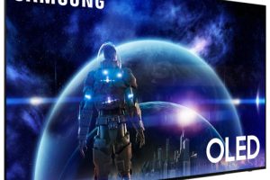 Alternative view of Samsung 42 Inch 4K OLED Smart TV (QN42S90DAEXZC)