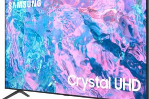 Alternative view of Samsung 65 Inch 4K UHD HDR LED Tizen Smart TV (UN65CU7000FXZC)
