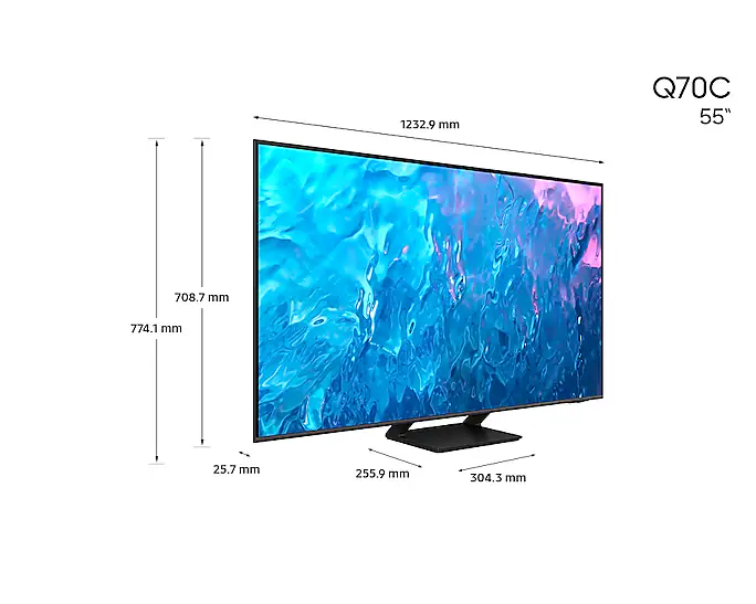 Samsung 55 Inch 4K UHD HDR QLED (QN55Q70CAFXZC) - Image 6