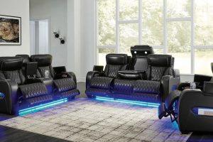 Hallidone Power Recliner Sofa Set