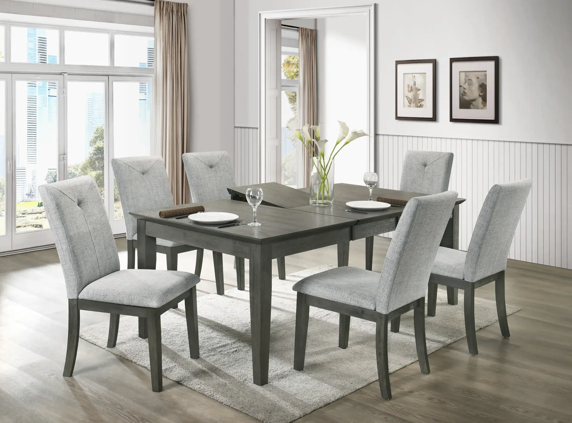 Coast 7 Pcs Dining Set
