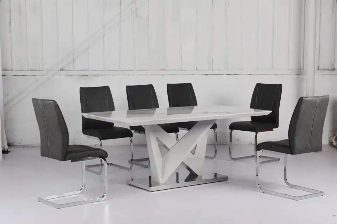 Johny 7 Pcs Dining Set