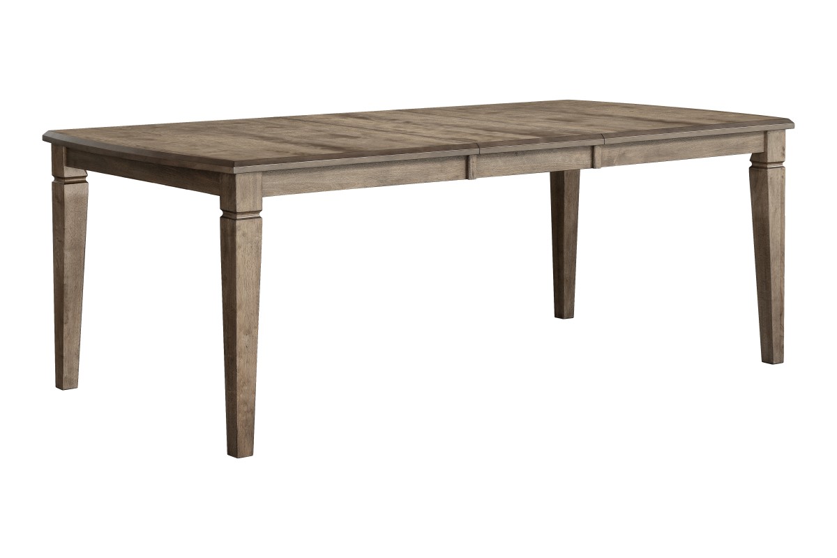 7-PIECE DINING SET - WALNUT - Image 8