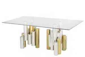 Alternative view of Glass Dining Table Set