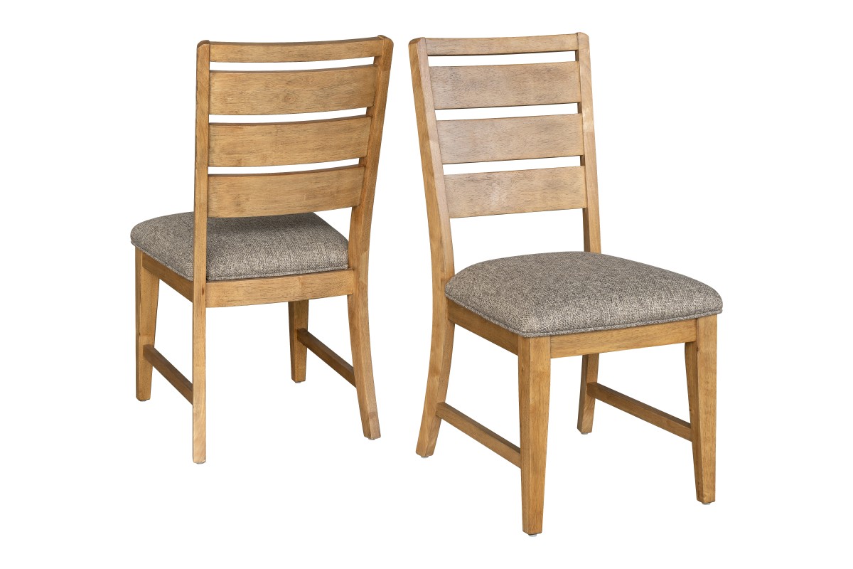 7-PIECE DINING SET - OAK - Image 5