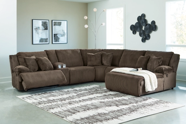 Top Tier Reclining Sectional with Chaise - Image 2