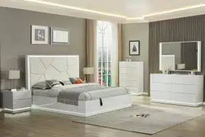 BEDROOM SET – WHITE