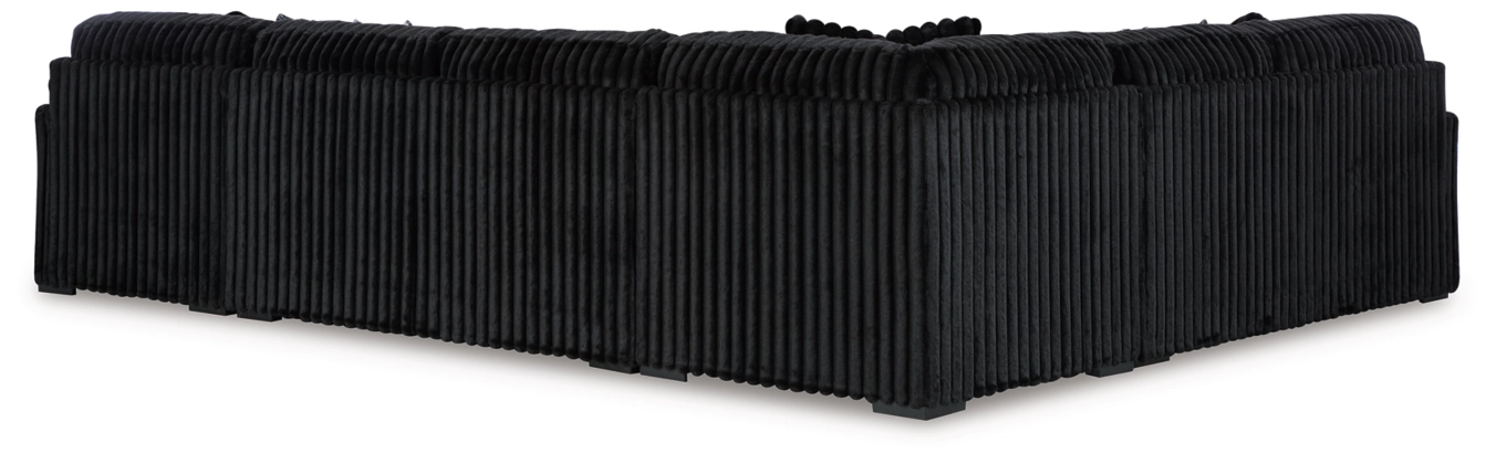 Midnight-Madness 4-Piece Sectional Onyx - Image 6