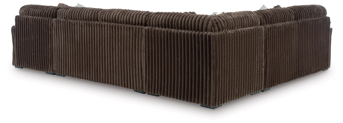 Midnight-Madness 4-Piece Sectional Chocolate - Image 6