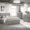 BEDROOM SET – GREY