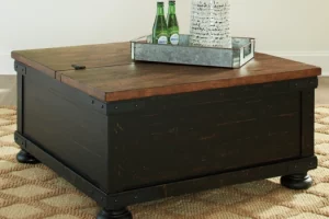 Alternative view of Valebeck Lift Top Cocktail Table