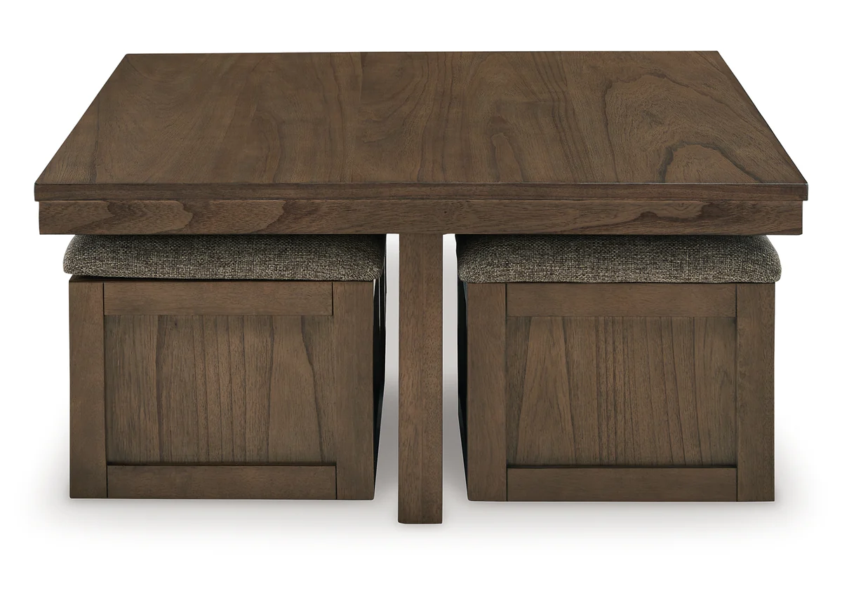 Boardernest Coffee Table with 4 Stools - Image 3