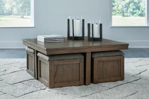 Alternative view of Boardernest Coffee Table with 4 Stools